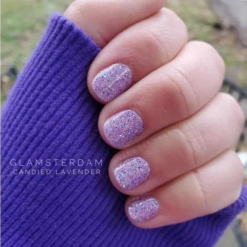 color street nail strips candied lavender overlay RETIRED